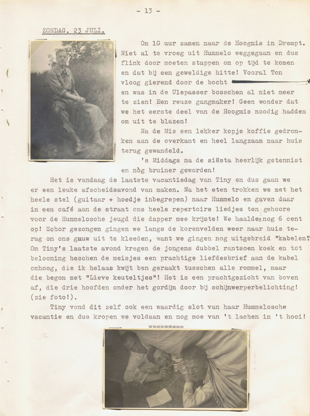 De Hummelhooiers - 23 juli 1944