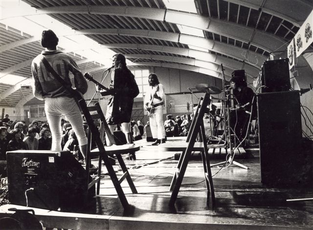 De Stèakers in de Markthal in Doetinchem (juni 1978, samen met LTE&S en Herman Brood)