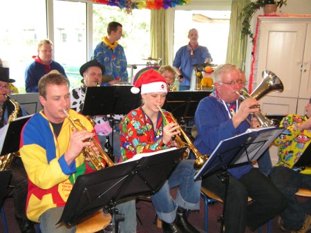 Carnavalsvereniging De Blauwe Snep uit Drempt bij Hyndendael in Hummelo