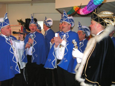 Carnavalsvereniging De Blauwe Snep uit Drempt bij Hyndendael in Hummelo