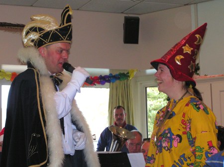 Carnavalsvereniging De Blauwe Snep uit Drempt bij Hyndendael in Hummelo