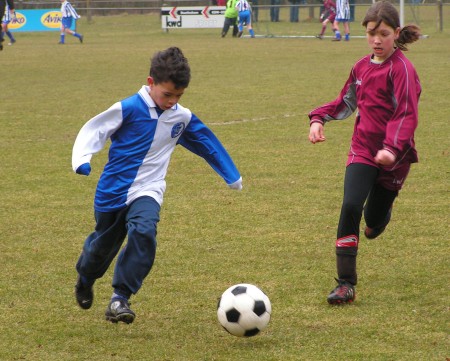 Meisjesteam voetbalvereniging HC'03