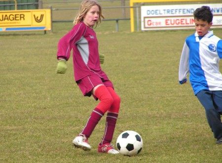 Meisjesteam voetbalvereniging HC'03