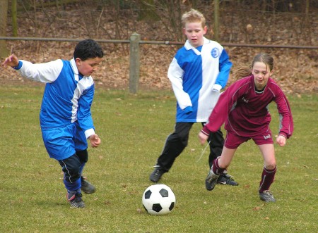 Meisjesteam voetbalvereniging HC'03