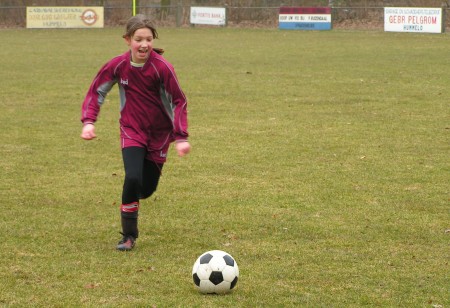 Meisjesteam voetbalvereniging HC'03