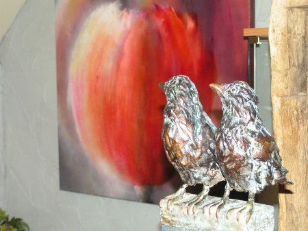 Lente-expositie in Galerie De Bisschop in Hummelo