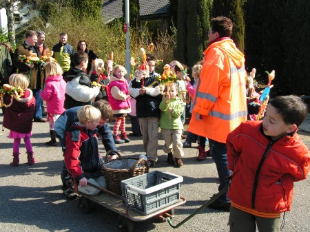 Palmpaasoptocht in Laag-Keppel