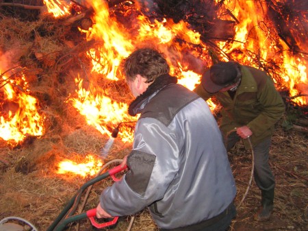 Paasvuur in Hummelo