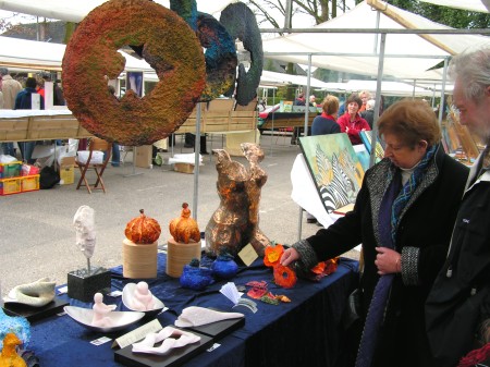 Kunstmarkt en kunstwandelroute in Hummelo