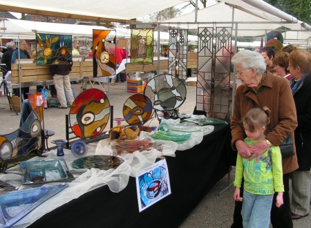 Kunstmarkt en kunstwandelroute in Hummelo