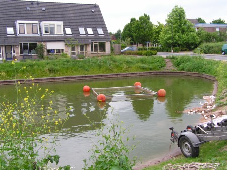 Visstandonderzoek in de Weppel in Hummelo