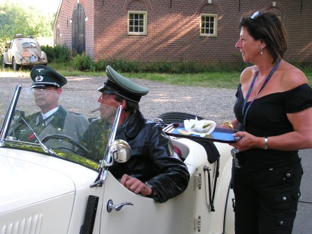 Opnamen oorlogsfilm 'In het Vuur van de Storm' in Hummelo (Gepubliceerd in weekkrant Contact)