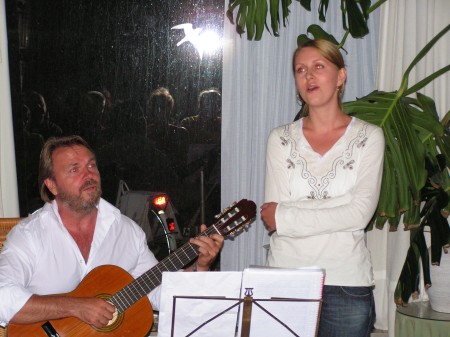 Tuinconcert Vladimir en Valery op De Warande in Laag-Keppel