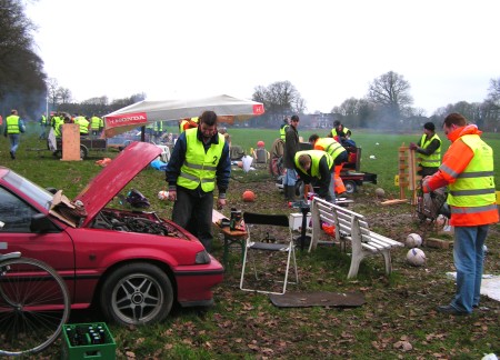 Carbidschieten Hummelo 2006 (Foto: Harold Pelgrom)