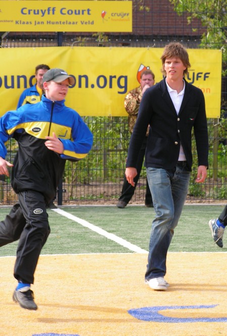 Opening Cruijff Court in Hummelo (2007-03-19)