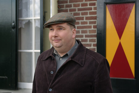 Filmopnamen 'In het Vuur van de Storm' door Virogo bij café 't Wapen van Heeckeren in Hummelo (6-4-2008).