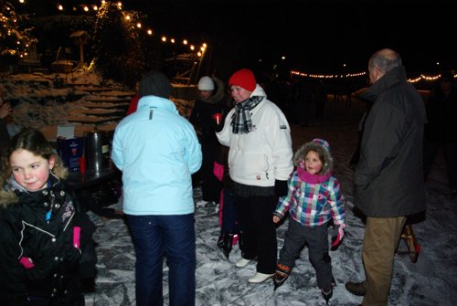 Schaatsen op de Weppel in Hummelo