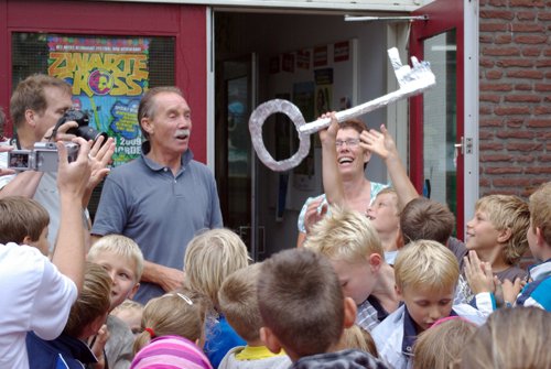 Laatste schooldag oude Woordhof