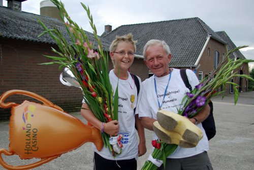 Sander en Gerrit Harenberg hebben de Vierdaagse van Nijmegen opnieuw volbracht.
