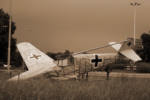 Neergestort vliegtuig in Hummelo