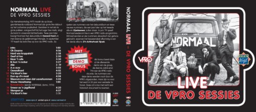 CD Presentatie 'Normaal: live - de VPRO sessies'