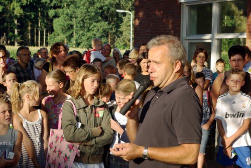 Eerste schooldag nieuwe Woordhof