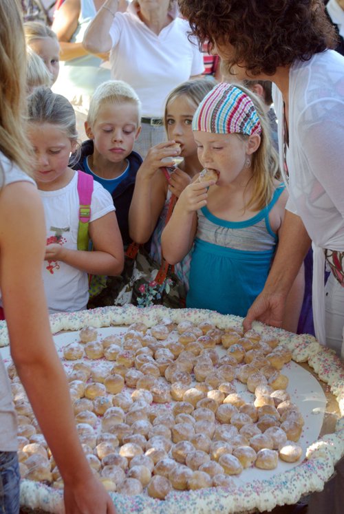 Eerste schooldag nieuwe Woordhof