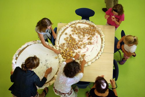 Eerste schooldag nieuwe Woordhof