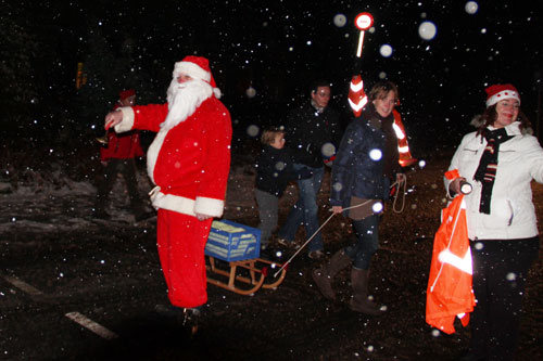 Kerstfeest De Woordhof: De Kerstman als klaar-over (HoHo...)