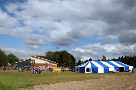 Circusfestival De Woordhof en muziekvereniging De Eendracht