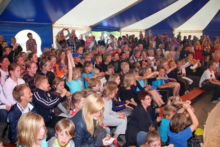 Circusfestival De Woordhof en muziekvereniging De Eendracht