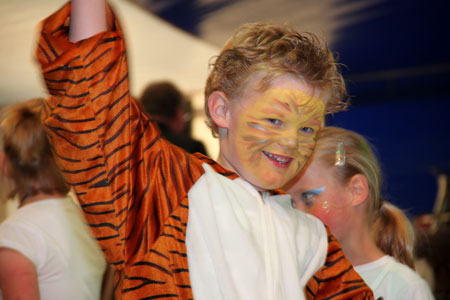 Circusfestival De Woordhof en muziekvereniging De Eendracht