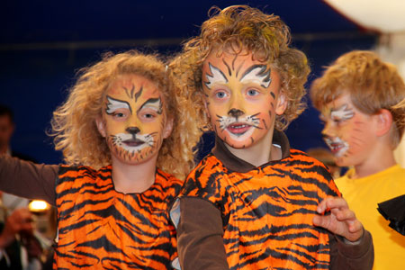 Circusfestival De Woordhof en muziekvereniging De Eendracht