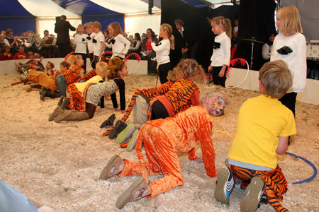 Circusfestival De Woordhof en muziekvereniging De Eendracht