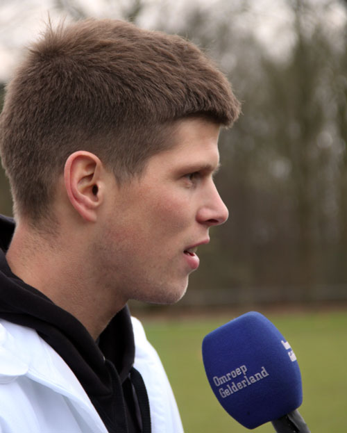 Afscheid H&K terrein in Hoog-Keppel met Klaas-Jan Huntelaar