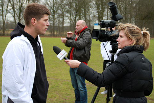 Afscheid H&K terrein in Hoog-Keppel met Klaas-Jan Huntelaar