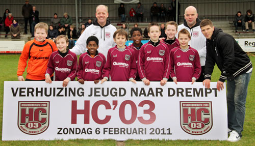 Presentatie HC'03 jeugdteams in Drempt