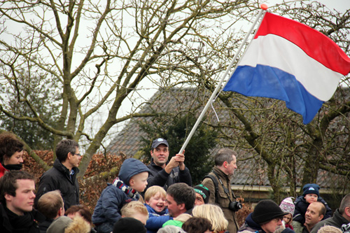 Koningin Beatrix op bezoek in Toldijk