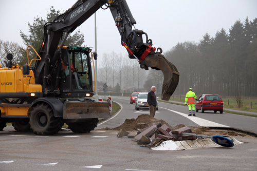 Aanleg rondweg Hummelo (12-4-2013)