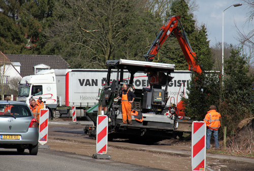 Aanleg rondweg Hummelo (12-4-2013)