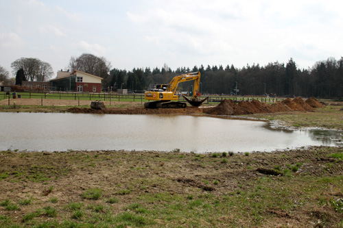 Aanleg rondweg Hummelo (17-4-2013)