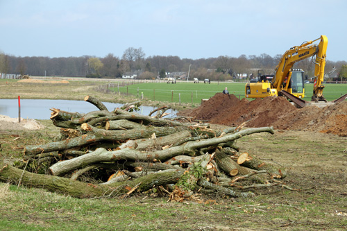 Aanleg rondweg Hummelo (17-4-2013)