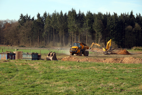 Aanleg rondweg Hummelo (18-4-2013)