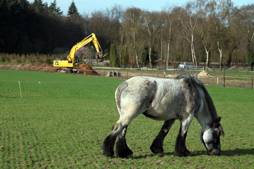 Aanleg rondweg Hummelo (18-4-2013)