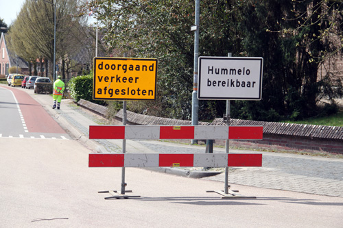 Aanleg rondweg Hummelo (18-4-2013)