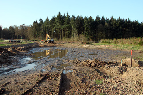 Aanleg rondweg Hummelo (19-4-2013)