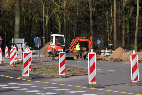 Aanleg rondweg Hummelo (19-4-2013)