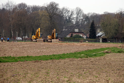 Aanleg rondweg Hummelo (21-4-2013)