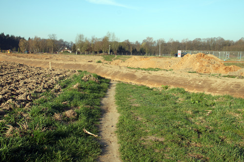 Aanleg rondweg Hummelo (22-4-2013)