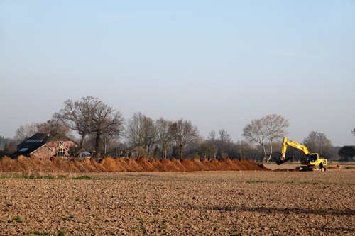 Aanleg rondweg Hummelo (22-4-2013)